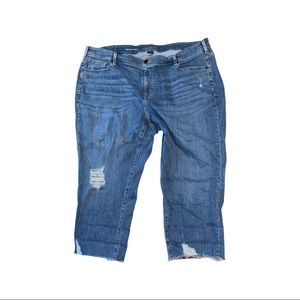 Lane Bryant Girlfriend Crop Jeans Size 26